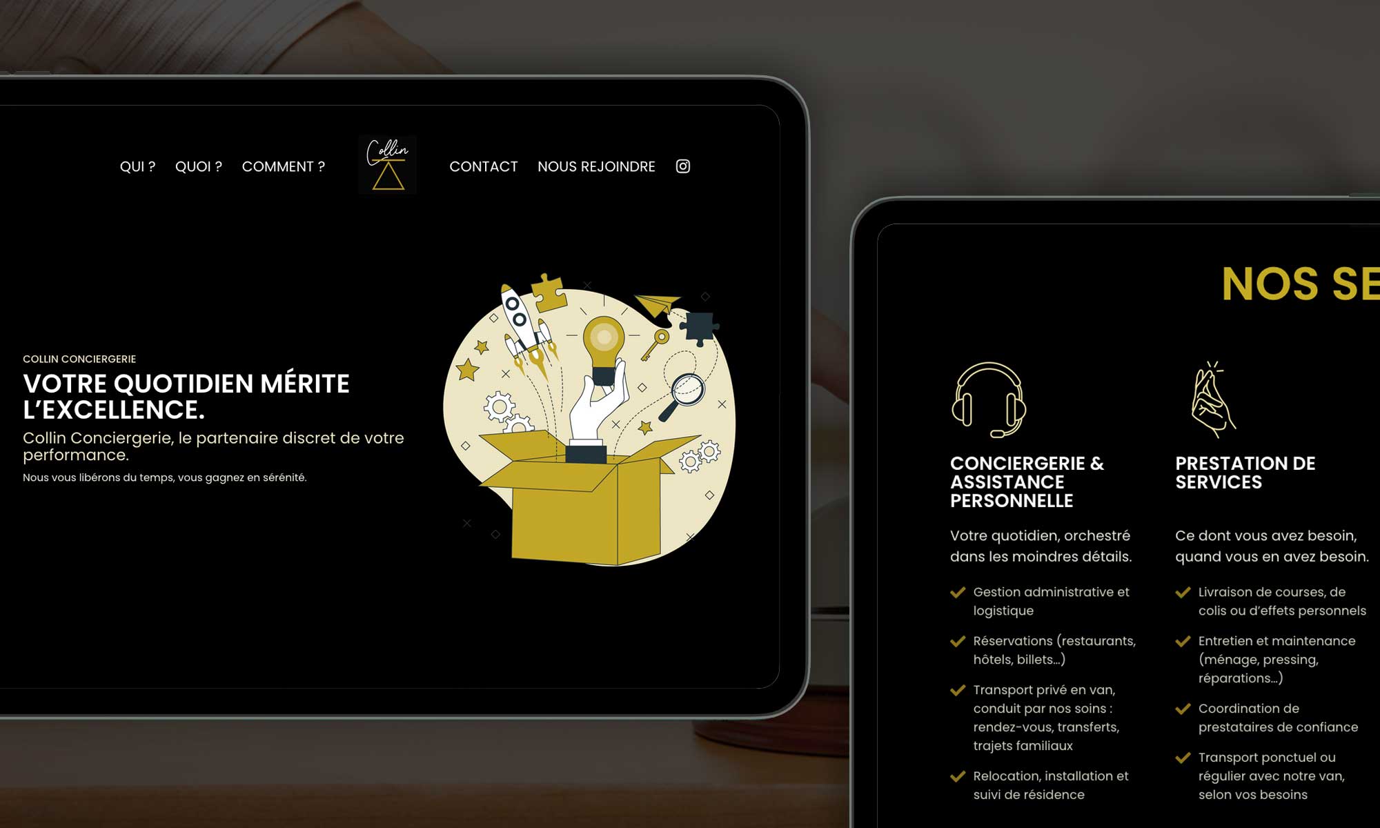 Collin conciergerie par YOUGE